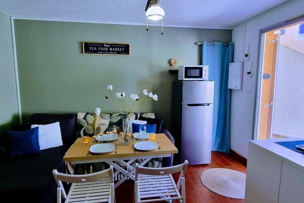 Le Marine Rez De Jardin Direct Parking Prive Climatise Sète